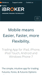 Mobile Screenshot of ibroker.com