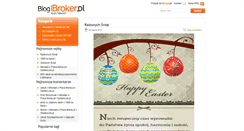 Desktop Screenshot of blog.ibroker.pl